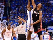 总决赛热火vs雷霆,总决赛激战正酣，悬念待解”