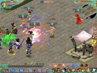 大话战国单机版,穿越战国，体验Q版武侠MMORPG的奇幻之旅
